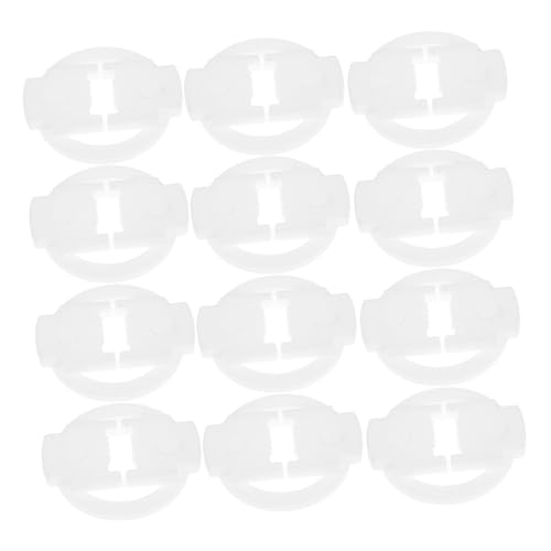 TIDTALEO Patio Light Clips Outdoor Cable Holder Clips 100pcs String Light Fixer Universal Fit