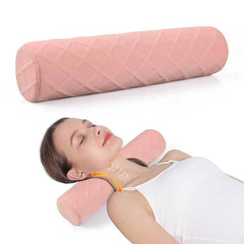 Cozyhealth Cervical Roll Pillow: Memory Foam Neck Support