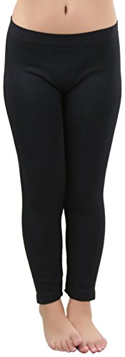 ToBeInStyle Girls' Nylon-Spandex Blend Capri Stretch Leggings4