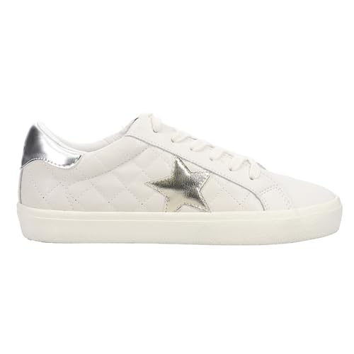 Image of Vintage Havana Women's Flair Sneaker, White Quilted, 5.5
