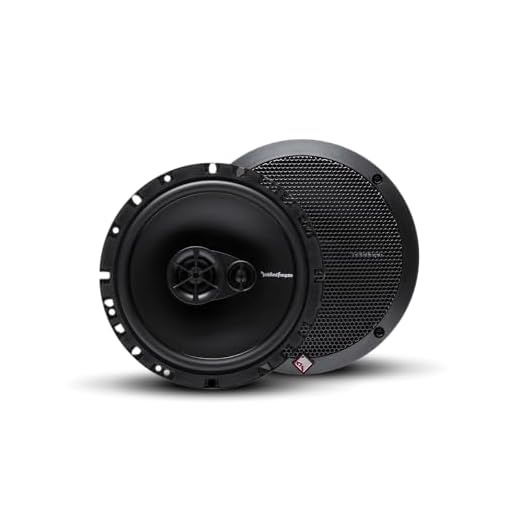 Rockford Fosgate R165X3 Prime 6.5" Full-Range 3-Way Coaxial Speaker (Pair)