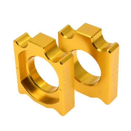 Ajustador de cadena de bloque de eje trasero CNC para RM-Z450 RMX450Z