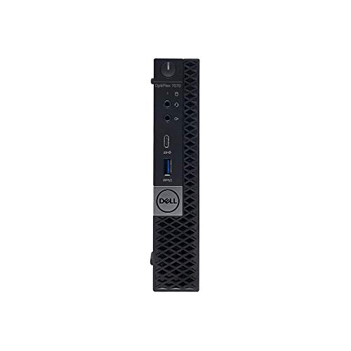 Dell Optiplex 7070 MFF Micro Form Factor Desktop 9th Gen Intel Core i7-9700T 8-Cores Processor, 16GB DDR4 RAM, 512GB SSD, Intel UHD Graphics 630, Windows 11 Pro (Renewed)