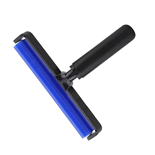 Image of Silicone Roller for Dirt,Silicone Manual Roller Anti Static Cleaner Tool Dust RemovalScreen Film Manual Static Remove Tiny Particles for Household (8in)