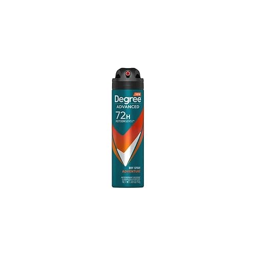 Degree Desodorante de 3.8 onzas para hombre en espray seco Everest (3.8 fl oz) (paquete de 6)
