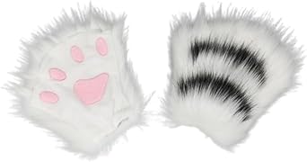 Obenie Halloween Cat Paw Gloves Therian Paws Therian Gear