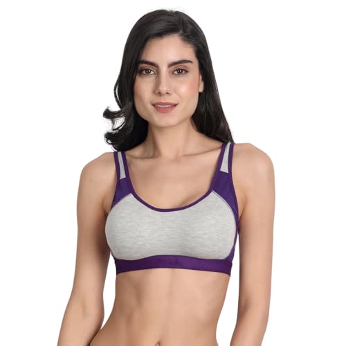Image of Aimly Women's Cotton Non Padded Wire Free Full Coverage Bra