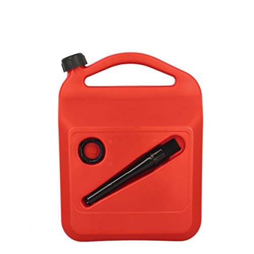 SUMEX PETRO10 Bidón de Gasolina o Combustible de 10 litros Homologado, con Tubo y Visor de Nivel, 10 L