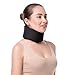 SNUG360 Neck Brace - 3.5 inch Soft Foam Cervical Collar for Men & Women, Relieves Neck Pain & Spine Pressure Due to Whiplash or Injury, Ideal Support for Sleeping (XL, Black)
