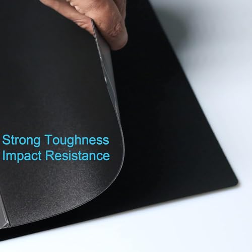 Image of 2D Ring Binder File| Durable Polyethylene File Folder Document for Professional Use| Holds Upto 250 Sheets (Matt Black, Pack of 8)