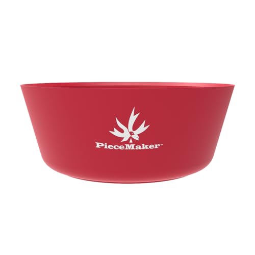 Piecemaker Munchie Bowl - Unbreakable 17oz Silicone Snack Bowl - Microwave & Oven Safe Prep Bowl - BPA-Free Shatterproof Travel-Friendly Dishware - Indoor/Outdoor Use