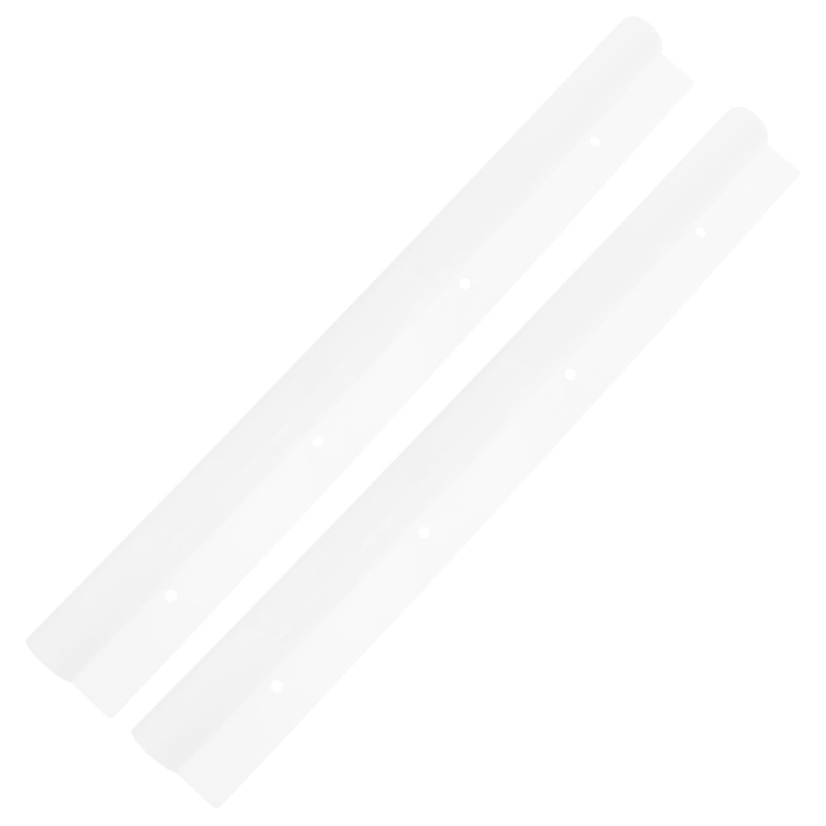 2PCS Golf Flag Tube Fixed Tubes for Golfing Flags golf flag holder golf hole golf pin golf flags boat flags flag pole for boat pontoon boat white Accessories plastic portable