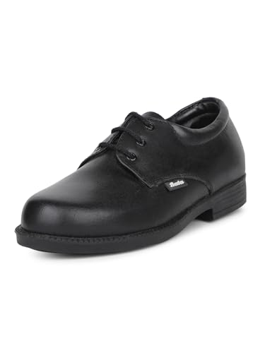 Image of Bata Boy's Lace-Up School Shoes - Black (11Kids UK)