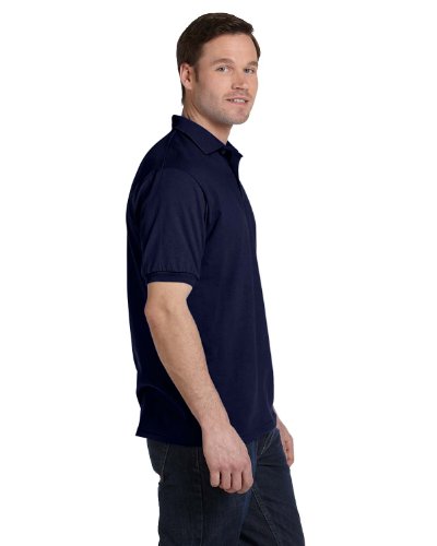 Hanes Polo EcoSmart Jersey para Hombre Manga Corta 2-Pack miniatura 4