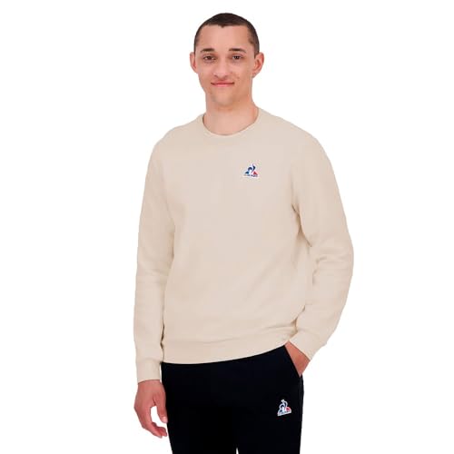 Le Coq Sportif - 2520496 - ESS Crew Sweat Écru, Beige, Grand
