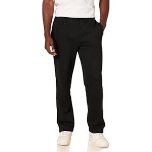 Amazon Essentials – Pantalón deportivo de vellón para hombre con parte inferior abierta (disponible en tallas para hombres altos y grandes)