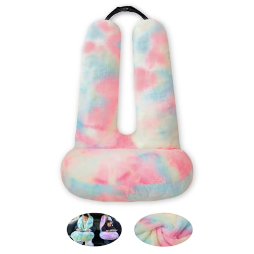 Image of FHSGGP Travel Pillow Car Travel Sleep Support Pillow