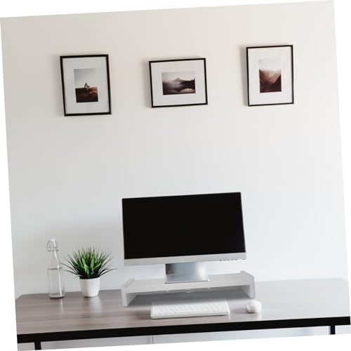 Support de rangement surélevé HEMOTON pour moniteur PC et écran - 3