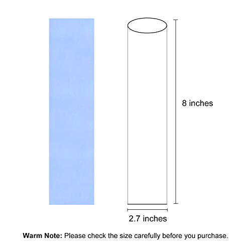 100 PCS Shrink Wrap Bags for TV Remote Control,2.7 x8 Inches Clea