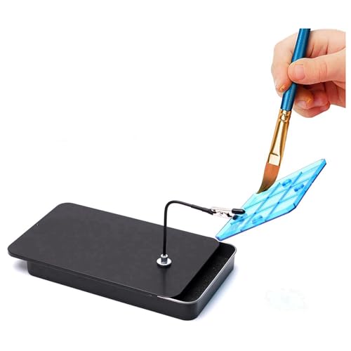 Pinces crocodiles magnétiques pliables et supports de peinture contre les coulures