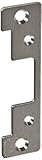 HES Stainless Steel 501A Faceplate for 5000 Series Electric Strikes for Aluminum Frames Includes Universal Mounting Tabs, Satin Stainless Steel Finish