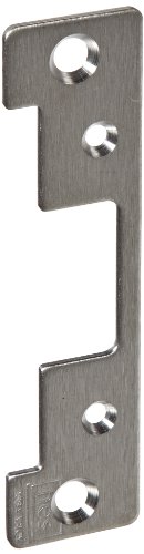 HES Stainless Steel 501A630 Faceplate for 5000 Series Electric Strikes for Aluminum Frames Includes Universal Mounting Tabs, Satin Stainless Steel Finish