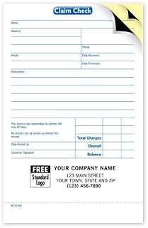 Jewelry Repair Order Form-Cum-Envelope