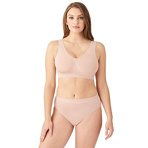 Wacoal Womens Smooth Bralette Bra, Rose Dust, 40 Us #TOP2