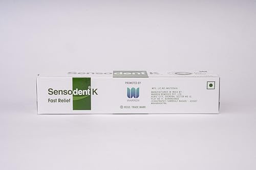 Image of Sensodent K Fast Relief 125g(Pack of 3) | Toothpaste For Sensitivity Relief| For Fast and Effective relief| Contains Potassium Nitrate for Sensitive teeth