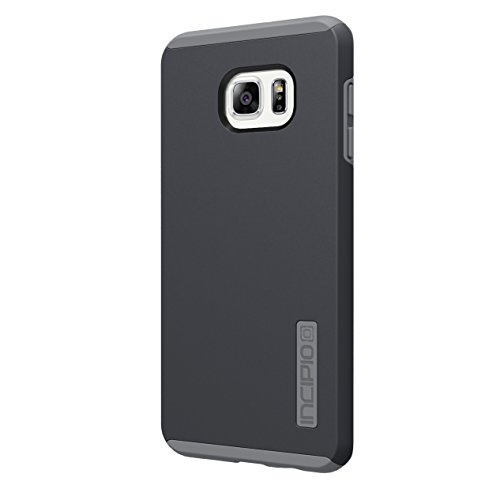 Incipio Protective DualPro Carrying Case for Samsung Galaxy S6 Edge+ - Retail Packaging - Dark Gray/Light Gray