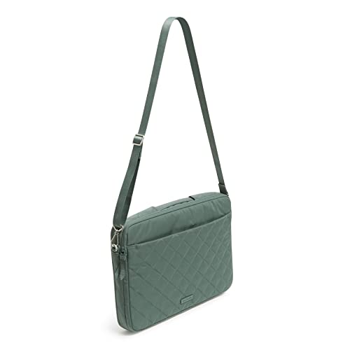 Sac d'ordinateur portable Vera Bradley en sergé olive - 5