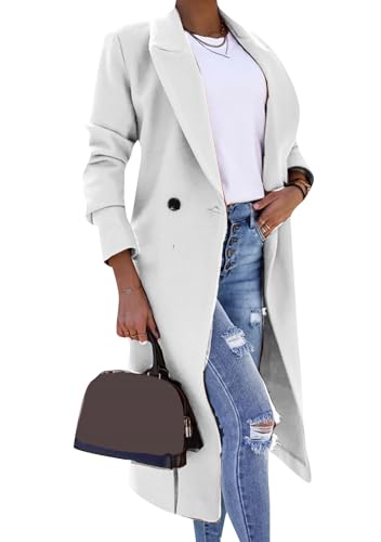 GRASWE Women's Office Comfortable Tweed Coat Lightweight Fuzzy Padded Jacket Single Cardigan Stylish Clothes