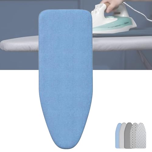 TAJMDGW Funda para tabla de planchar con acolchado, 12 x 36 pulgadas, 13 x 39 pulgadas, 13 x 43 pulgadas, 15 x 48 pulgadas, cubierta de tabla de planchar de algodón, revestimiento reflectante de calor
