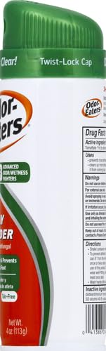 Miniatura 9 de Odor-Eaters Polvo en aerosol para pies de 4 onzas (el embalaje puede variar) (paquete de 2)