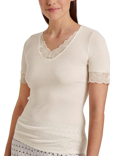 Calida Silky Wool Glam T-Shirt Femme anti-froid peau sensible