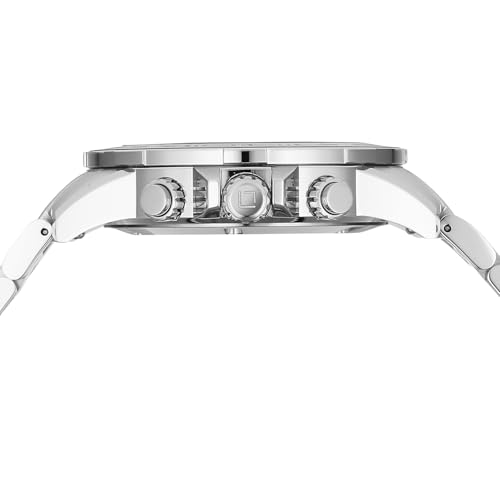 Image of Xylys Lightning with Chronograph Quartz Silver Dial Silver Stainless Steel Strap Watch for Men - 40068SM02E