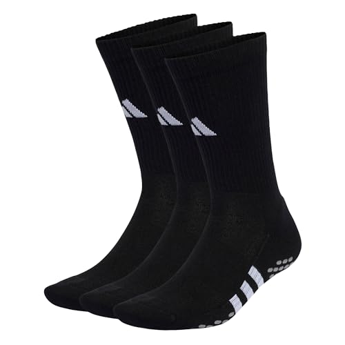 adidas Performance Cushioned Crew Grip Socks 3-Pairs Pack Unisex-Child Socks