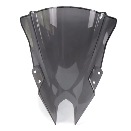 Pare-brise aérodynamique double bulle gris pour carénage Ninja 500 2024
