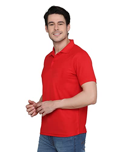 Image of INKKR Men's Regular Fit Polo Neck Half Sleeve Multicolor T-Shirts Combo