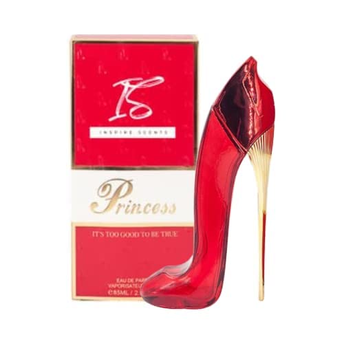 Inspire Scents Princess High Heel Shoes Red, Eau De Parfum For Woman, 2.9 Fl Oz #TOP3