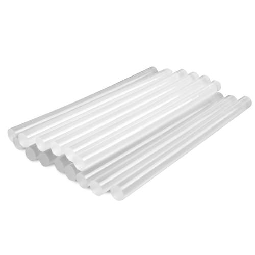 Bastoncini di colla per pistole a colla calda - Ø 7/11 mm - 60/90/120 bastoncini di colla calda, diverse dimensioni a scelta (7 x 250 mm, numero, 60)