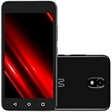 Smartphone Multilaser E Pro 4G 32GB Wi-Fi 5.0 pol. Câmera Chip Duplo 1GB RAM 5MP + 5MP Android 11 (edição Go) Quad Core - Preto - P9150
