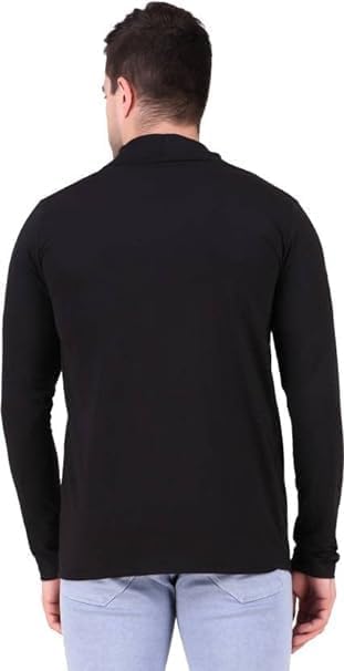 Image of DRAXSTAR Men's Cotton Shrug | Open Full Sleeve Shawl Cardigan for Men, Best for Casual Wear