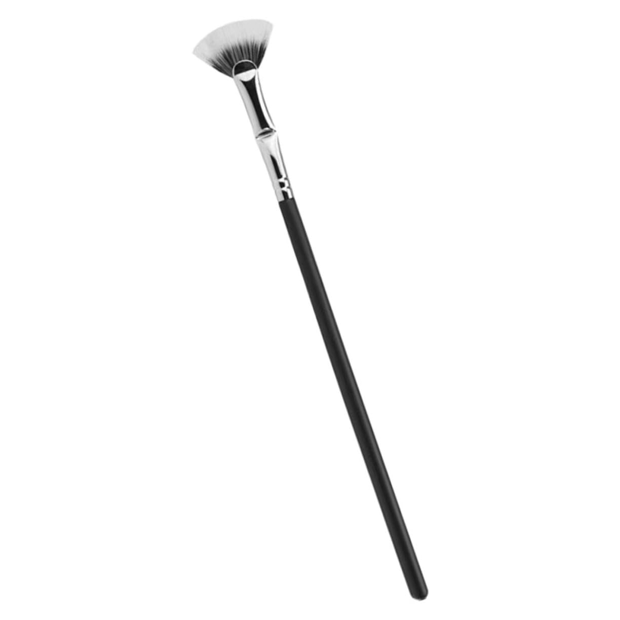 Mikinona Eyelash Brush Mascara Fan Brushes for Women Lash Brush for Eyelash Extensions Black