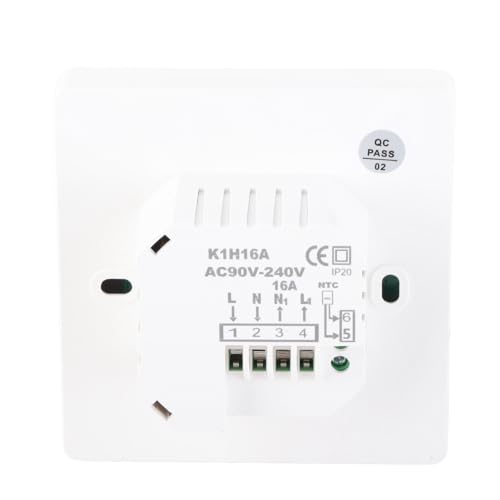 Thermostat intelligent programmable résolvant les écarts de température du chauffage électrique - 6