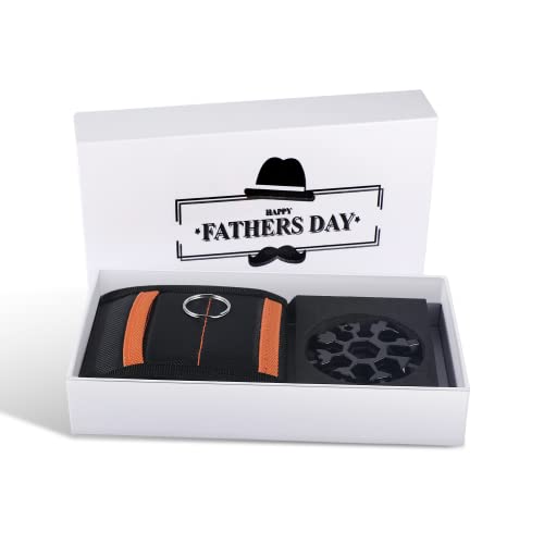 Regalos del día del padre para papá Hombres Pulsera magnética Copo de nieve Artesano Herramienta Regalos para papá Herramientas con 15 imanes potentes para hombres Regalo del día de los hombres