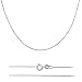 .7mm (14,16,18,20,22,24,30") Nickel Free Italian Sterling Silver .925 Box Chain Necklace (14)