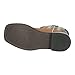 Smoky Mountain Youth Blaze Stitched Design Rubber Sole Square Toe Brown/Black Western Cowboy Boot