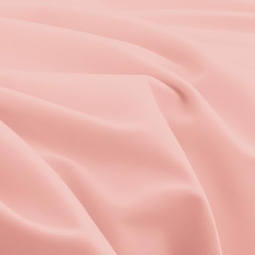 Image of Mocassi Luxury 4-Piece Sheet Set, Ultra Soft 1800 Premium Hotel Quality Microfiber Sheet Set, Fits Mattresses Up to 18 to 24 Inches Extra Deep Pocket - Breathable and Secure Fit, Twin, Dusty Rose