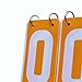B Baosity Score Flipper Scoreboard Flipper 3 Digits Score Keeper Flip Scoreboard for Football Volleyball Tennis Ball Basketball, Yellow, 27cmx16cm